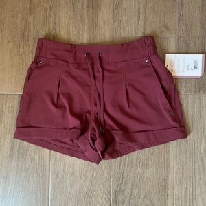 Mondetta Maroon Athletic Shorts